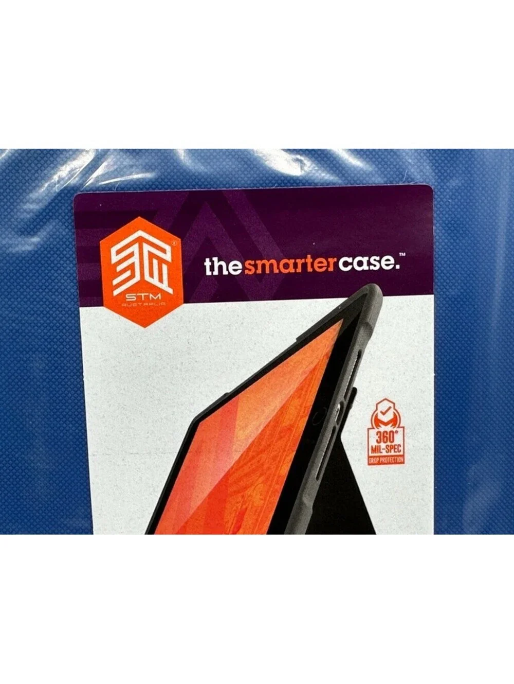 STM Dux rugged case for Apple iPad 5th/6th Gen (9.7 inch) - BLUE- New